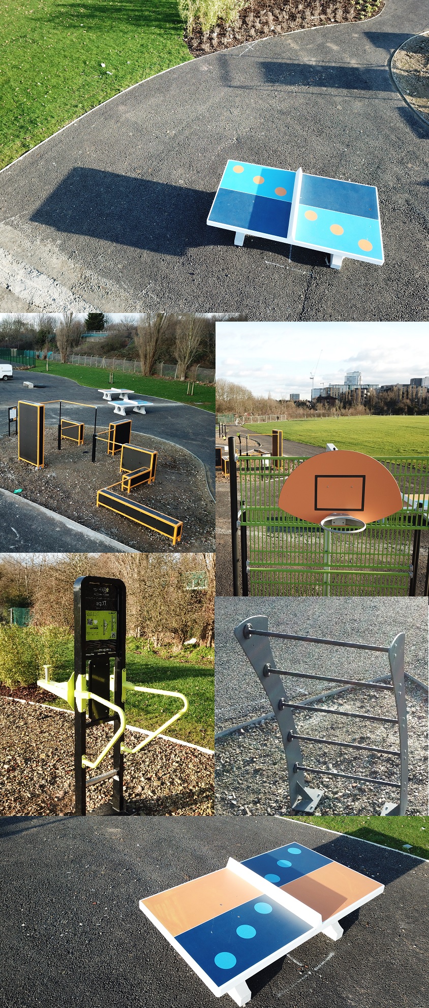 The Active Zone in Montrose Playing Fields - opening soon
