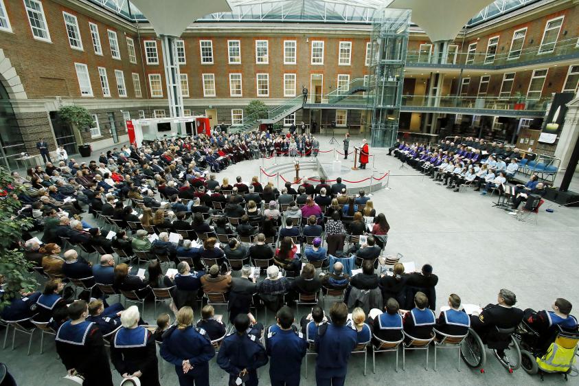 Holocaust memorial day 2019 at Middlesex university