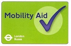 a TFL mobility aid card
