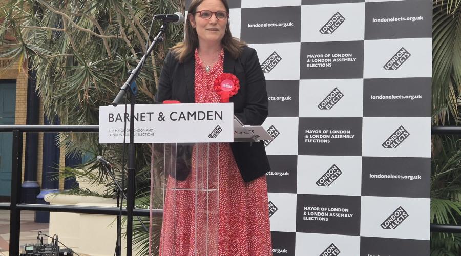 Anne Clarke of the Labour Party has been re-elected as the Assembly Member for the Barnet and Camden constituency of the London Assembly