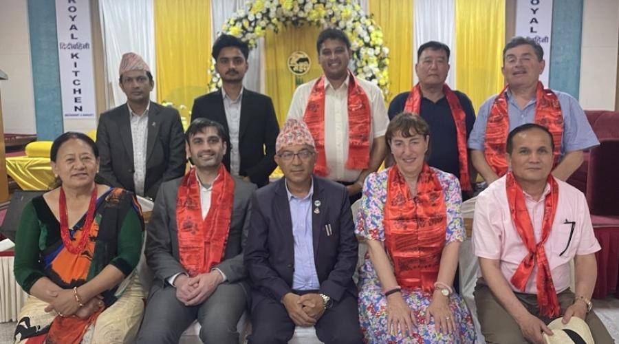A cross-party civic delegation from the London Borough of Barnet visited the Nepalese city of Pokhara.