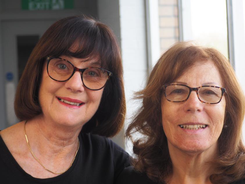 Inspirational women Fiona Lewis and Judith Berliner said that staying active has improved their lives.