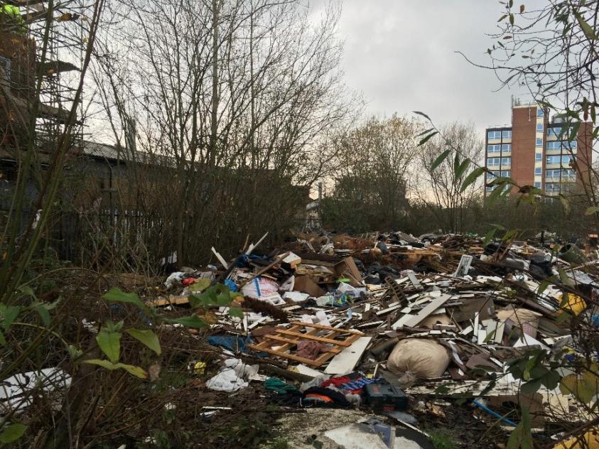 Image of fly-tipped rubbish